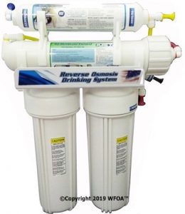 4 stage RO System purified drinking water