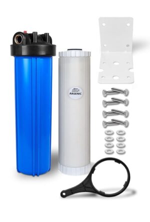 Arsenic Removal Filter Sets: Cartridge, Housing & Mounting Hardware